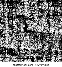 Rough grunge pattern design. Watercolor dry brush strokes texture. Faded dyed paper texture. Sketch cartoon pop art design