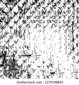 Rough grunge pattern design. Watercolor dry brush strokes texture. Faded dyed paper texture. Sketch cartoon pop art design