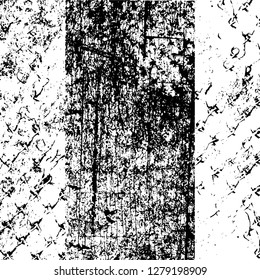 Rough grunge pattern design. Watercolor dry brush strokes texture. Faded dyed paper texture. Sketch cartoon pop art design