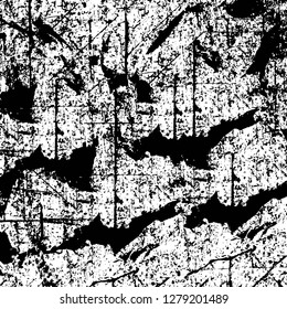 Rough grunge pattern design. Watercolor dry brush strokes texture. Faded dyed paper texture. Sketch cartoon pop art design