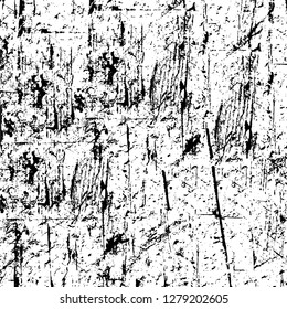 Rough grunge pattern design. Watercolor dry brush strokes texture. Faded dyed paper texture. Sketch cartoon pop art design