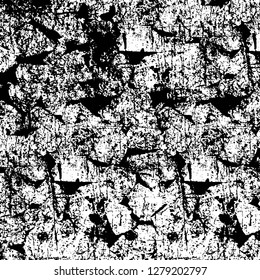Rough grunge pattern design. Watercolor dry brush strokes texture. Faded dyed paper texture. Sketch cartoon pop art design
