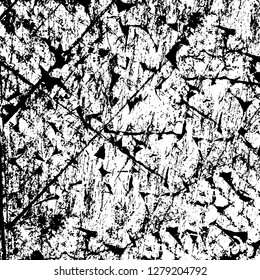 Rough grunge pattern design. Watercolor dry brush strokes texture. Faded dyed paper texture. Sketch cartoon pop art design