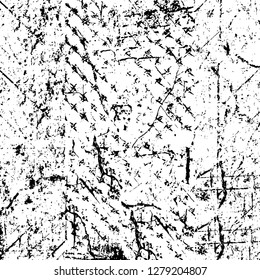 Rough grunge pattern design. Watercolor dry brush strokes texture. Faded dyed paper texture. Sketch cartoon pop art design