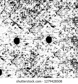 Rough grunge pattern design. Watercolor dry brush strokes texture. Faded dyed paper texture. Sketch cartoon pop art design