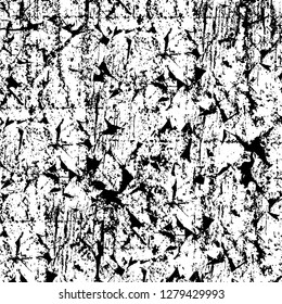 Rough grunge pattern design. Watercolor dry brush strokes texture. Faded dyed paper texture. Sketch cartoon pop art design