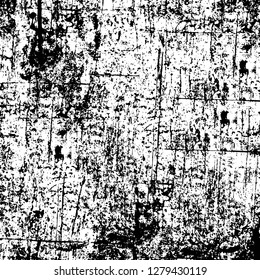 Rough grunge pattern design. Watercolor dry brush strokes texture. Faded dyed paper texture. Sketch cartoon pop art design