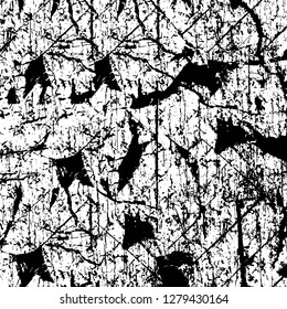 Rough grunge pattern design. Watercolor dry brush strokes texture. Faded dyed paper texture. Sketch cartoon pop art design