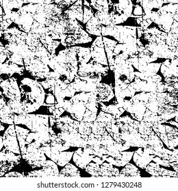 Rough grunge pattern design. Watercolor dry brush strokes texture. Faded dyed paper texture. Sketch cartoon pop art design