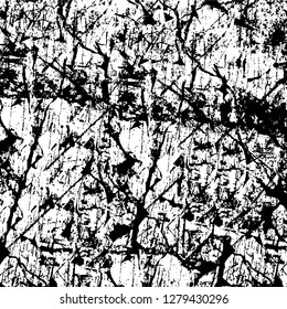 Rough grunge pattern design. Watercolor dry brush strokes texture. Faded dyed paper texture. Sketch cartoon pop art design