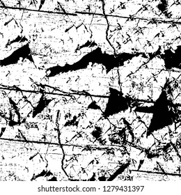 Rough grunge pattern design. Watercolor dry brush strokes texture. Faded dyed paper texture. Sketch cartoon pop art design