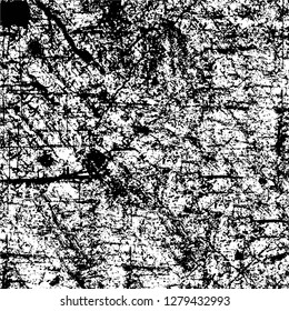 Rough grunge pattern design. Watercolor dry brush strokes texture. Faded dyed paper texture. Sketch cartoon pop art design