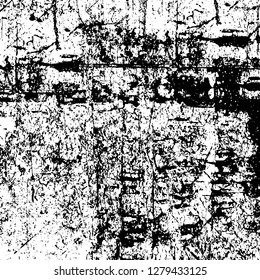 Rough grunge pattern design. Watercolor dry brush strokes texture. Faded dyed paper texture. Sketch cartoon pop art design