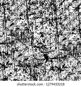 Rough grunge pattern design. Watercolor dry brush strokes texture. Faded dyed paper texture. Sketch cartoon pop art design