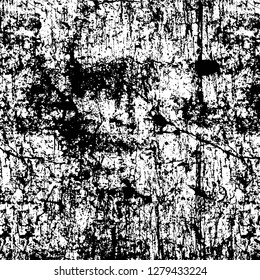 Rough grunge pattern design. Watercolor dry brush strokes texture. Faded dyed paper texture. Sketch cartoon pop art design