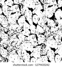 Rough grunge pattern design. Watercolor dry brush strokes texture. Faded dyed paper texture. Sketch cartoon pop art design