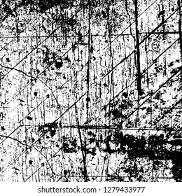 Rough grunge pattern design. Watercolor dry brush strokes texture. Faded dyed paper texture. Sketch cartoon pop art design