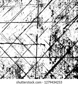 Rough grunge pattern design. Watercolor dry brush strokes texture. Faded dyed paper texture. Sketch cartoon pop art design