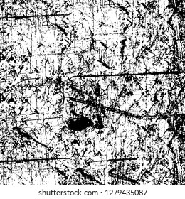 Rough grunge pattern design. Watercolor dry brush strokes texture. Faded dyed paper texture. Sketch cartoon pop art design