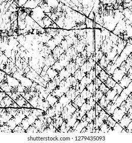 Rough grunge pattern design. Watercolor dry brush strokes texture. Faded dyed paper texture. Sketch cartoon pop art design