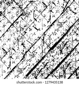 Rough grunge pattern design. Watercolor dry brush strokes texture. Faded dyed paper texture. Sketch cartoon pop art design