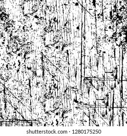 Rough grunge pattern design. Watercolor dry brush strokes texture. Faded dyed paper texture. Sketch cartoon pop art design
