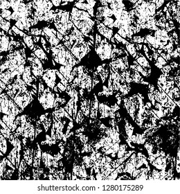 Rough grunge pattern design. Watercolor dry brush strokes texture. Faded dyed paper texture. Sketch cartoon pop art design