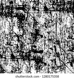 Rough grunge pattern design. Watercolor dry brush strokes texture. Faded dyed paper texture. Sketch cartoon pop art design