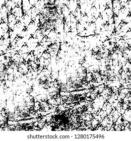 Rough grunge pattern design. Watercolor dry brush strokes texture. Faded dyed paper texture. Sketch cartoon pop art design