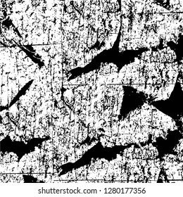 Rough grunge pattern design. Watercolor dry brush strokes texture. Faded dyed paper texture. Sketch cartoon pop art design