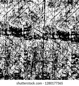 Rough grunge pattern design. Watercolor dry brush strokes texture. Faded dyed paper texture. Sketch cartoon pop art design