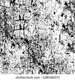 Rough grunge pattern design. Watercolor dry brush strokes texture. Faded dyed paper texture. Sketch cartoon pop art design