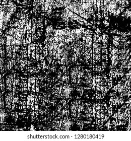 Rough grunge pattern design. Watercolor dry brush strokes texture. Faded dyed paper texture. Sketch cartoon pop art design