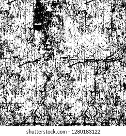 Rough grunge pattern design. Watercolor dry brush strokes texture. Faded dyed paper texture. Sketch cartoon pop art design
