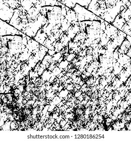 Rough grunge pattern design. Watercolor dry brush strokes texture. Faded dyed paper texture. Sketch cartoon pop art design