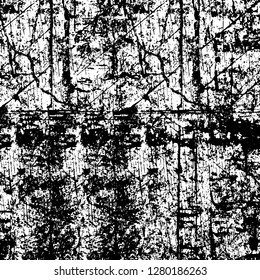 Rough grunge pattern design. Watercolor dry brush strokes texture. Faded dyed paper texture. Sketch cartoon pop art design