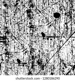 Rough grunge pattern design. Watercolor dry brush strokes texture. Faded dyed paper texture. Sketch cartoon pop art design