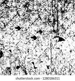 Rough grunge pattern design. Watercolor dry brush strokes texture. Faded dyed paper texture. Sketch cartoon pop art design