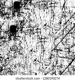 Rough grunge pattern design. Watercolor dry brush strokes texture. Faded dyed paper texture. Sketch cartoon pop art design