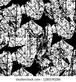 Rough grunge pattern design. Watercolor dry brush strokes texture. Faded dyed paper texture. Sketch cartoon pop art design