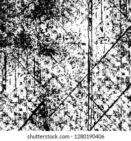 Rough grunge pattern design. Watercolor dry brush strokes texture. Faded dyed paper texture. Sketch cartoon pop art design