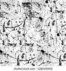 Rough grunge pattern design. Watercolor dry brush strokes texture. Faded dyed paper texture. Sketch cartoon pop art design