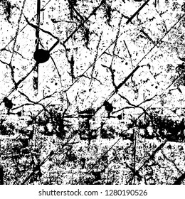Rough grunge pattern design. Watercolor dry brush strokes texture. Faded dyed paper texture. Sketch cartoon pop art design