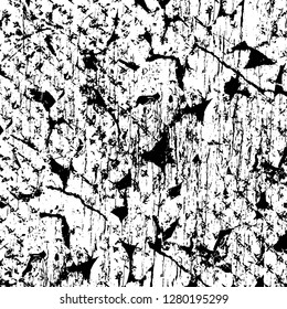 Rough grunge pattern design. Watercolor dry brush strokes texture. Faded dyed paper texture. Sketch cartoon pop art design
