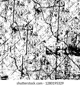 Rough grunge pattern design. Watercolor dry brush strokes texture. Faded dyed paper texture. Sketch cartoon pop art design
