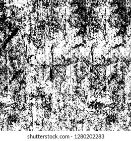 Rough grunge pattern design. Watercolor dry brush strokes texture. Faded dyed paper texture. Sketch cartoon pop art design