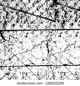 Rough grunge pattern design. Watercolor dry brush strokes texture. Faded dyed paper texture. Sketch cartoon pop art design