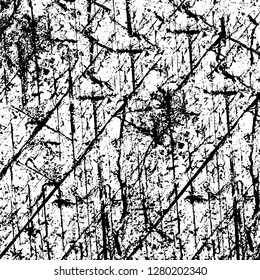 Rough grunge pattern design. Watercolor dry brush strokes texture. Faded dyed paper texture. Sketch cartoon pop art design