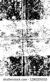 Rough grunge pattern design. Watercolor dry brush strokes texture. Faded dyed paper texture. Sketch cartoon pop art design