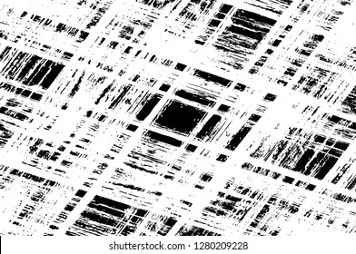 Rough grunge pattern design. Watercolor dry brush strokes texture. Faded dyed paper texture. Sketch cartoon pop art design